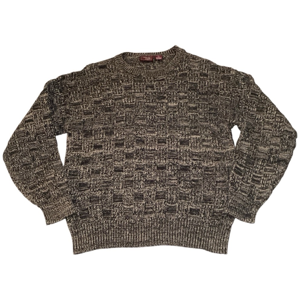 Vintage‎ Cambridge Classics by Mervyn's Long Sleeve Sweater Sz L 100% Cotton USA